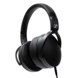 Auriculares Sennheiser HD 400U con cable USB-C para Hi-Fi y micrófono integrados negros
