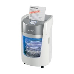 Trituradora de papel Leitz IQ OptiMax Small Office 350 microcorte P-5 8 hojas 22 L