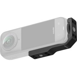 Soporte para cámara Insta360 X5 Vertical aluminio y silicona compatible X4 X5