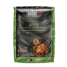 Pellets Weber 3401055 Apple 8 kg para cerdo y vegetales aroma intenso