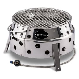 Barbacoa portátil Petromax Atago Gas 3800 W acero inoxidable plegable