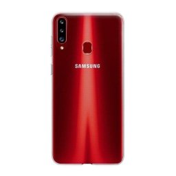 Funda para móvil Max Power Digital Transparente Silicona Antigolpes Ultrafina para Samsung Galaxy A20s