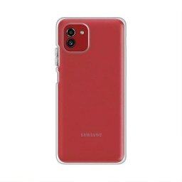 Funda para móvil Max Power Digital Transparente Silicona Antigolpes Ultrafina para Samsung Galaxy A03