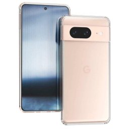 Funda para móvil Max Power Digital Antigolpes Transparente Silicona Esquinas Reforzadas para Google Pixel 8a