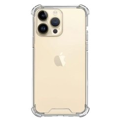 Funda para móvil Max Power Digital Antigolpes Transparente Silicona Esquinas Reforzadas para iPhone 15 Pro Max