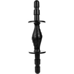 Hung System Doble Penetración Negro 1ud