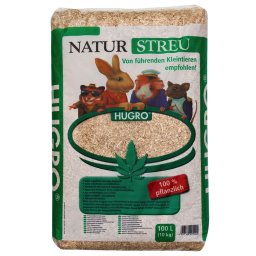 Lecho de cáñamo HUGRO® para roedores - 100 l