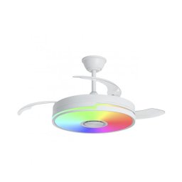 Ventilador de Techo con Altavoz Bluetooth y RGB Auron