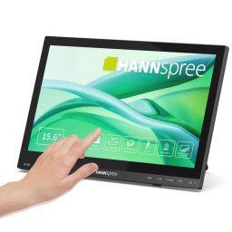 Monitor Hannspree HT165HPB 15,6" FullHD 60Hz IPS Táctil Altavoces VESA HDMI VGA