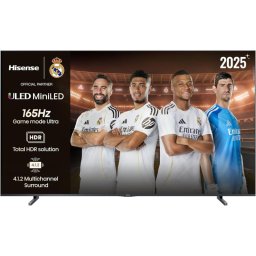 TV Hisense ULED 100U8Q 100" 4K UltraHD 165Hz Smart TV VIDAA HDR10 Dolby Vision IMAX
