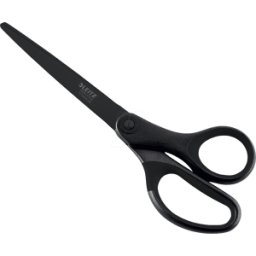 LEITZ 54196095 - Tijera de oficina, 180 mm antiadherencia, negro