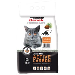 Super Benek Active Carbon arena aglomerante con carbón activo - 2 x 10 l (16 kg aprox.)