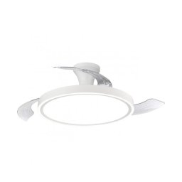 Ventilador de techo Color Blanco Luz de Led palas de 88 Kuper