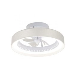 Ventilador de techo Lámpara Tulipa Coton Crudo Arcod