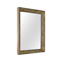 Espejo Rectangular Pintado en colores estilo oriental Albizo