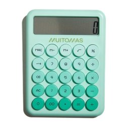 Calculadora Muitomas CALCULATORGN 12 dígitos escritorio verde