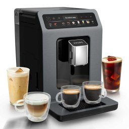 Cafetera Superautomática Krups Evidence Hot & Cold EA898GF0 2,5L 15 Bares con molinillo y espumador