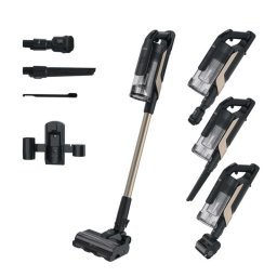 Aspiradora sin Cable Hoover HF610P 011 660W 100min Filtro EPA Mascotas 0,7L Negro Metálico