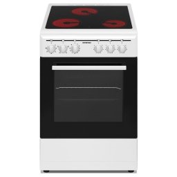 Infiniton CCV350G Cocina Eléctrica con Horno Blanca