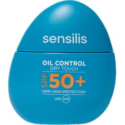 Sensilis Crema solar de tacto seco Oil Control SPF50 40mL No Color SPF50+