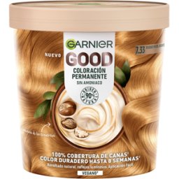 Garnier Buen tinte permanente sin amoniaco 160mL 7.33 Nutmeg Blonde