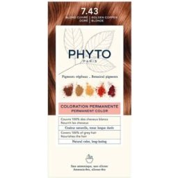 Phyto Paris Tinte permanente Phytocolor 1 un. 7.43 Golden Coppery Blonde
