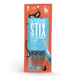 Schesir Stix Creamy Snacks 90 g - Salmón