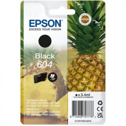 Cartucho de Tinta Original Epson 604 Negro