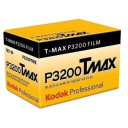 Película en blanco y negro Kodak T-MAX P3200 36 exposiciones alta sensibilidad