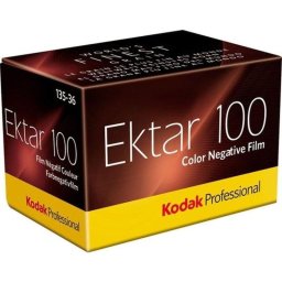 Película fotográfica Kodak Ektar 100 35mm 36 exposiciones grano ultra fino