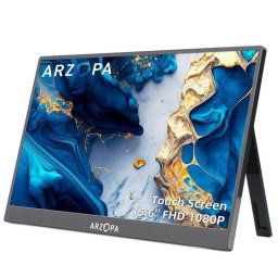 Monitor Arzopa A1T 15,6" FullHD 60Hz IPS Táctil HDR10 Altavoces USB-C HDMI