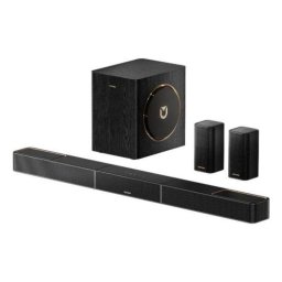 Barra de sonido Ultimea Skywave F40 Bluetooth 200W Dolby Atmos Subwoofer inalámbrico