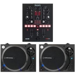 Numark Scratch LP140 Black Bundle Negro