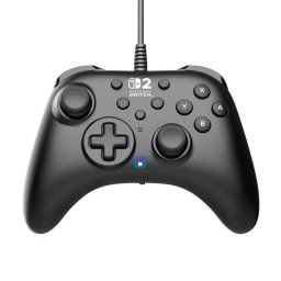 Gamepad Hori Nintendo Switch 2 USB Alámbrico Negro Botones Programables