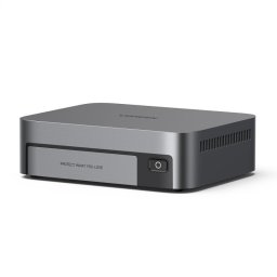 NAS UGREEN NASync DXP480T Plus 4 Bay NVMe 32TB HDD+SSD gris servidor escritorio portátil