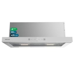 Campana extractora Cecotec Bolero Flux TLT 604400 Recirculación 60cm Control táctil y movimiento