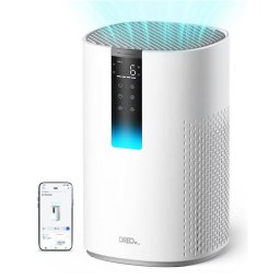 Purificador Dreo Macro AP605S Blanco HEPA WiFi 22 dB 18 m² Alexa