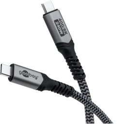 Cable USB Goobay 74210 USB4 Tipo C macho-macho Power Delivery 0,5 m