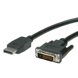 Adaptador de vídeo VALUE 11.99.5610 DisplayPort a DVI-D 2 m negro