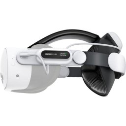 Correa de batería BOBOVR E3 Pro para Meta Quest 3/3S carga rápida y audio 3,5 mm
