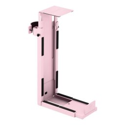 Arozzi AZ-PCMOUNT-PNK Soporte PC Bajo Escritorio Ajustable Acero Rosa Máx 30 kg