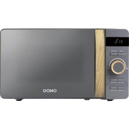 Microondas Domo DO3420 20 Litros 800W 8 Programas Automáticos Gris Madera
