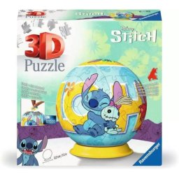 Puzzle 3D Ravensburger Stitch Disney 73 piezas multicolor infantil y adulto