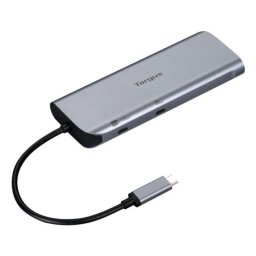 Base para portátil Targus DOCK427GL USB-C Doble HDMI 4K 140 W Gris
