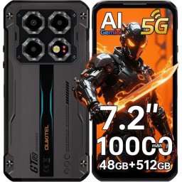 Oukitel WP60 5G 16GB 512GB 7.2" Negro