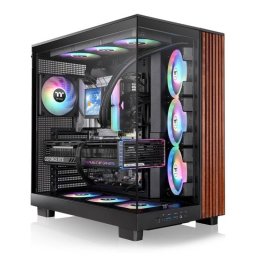 Torre ATX Thermaltake View 380 XL WS ARGB doble cámara vidrio templado RGB