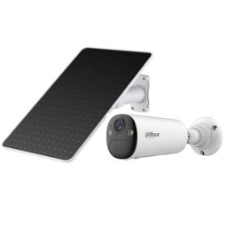 Cámara IP Dahua KIT BF4CP-4G-XL/M0508 2K Visión Nocturna Exterior IA Panel Solar Audio Bidireccional