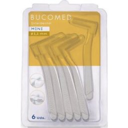 Normon Bucomed Interdental Mini Cepillo Extra Fino 1.1Mm 6 uds