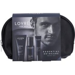 Lovren Lovrén For Men Travel Kit Crema + Gel Facial + Contorno de Ojos