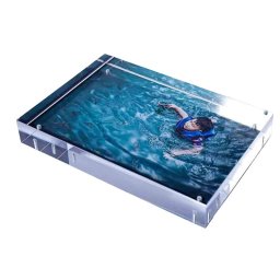 Kodak Marco Transparente de Fotos A6 con 5 Hojas de Papel Fotográfico y 1 Hoja Magnética